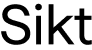 Sikt